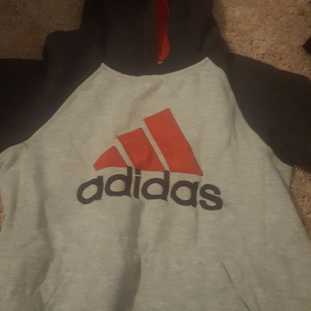 Adidas hoodie.